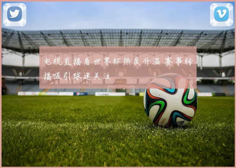 电视直播看世界杯热度升温 赛事转播吸引球迷关注