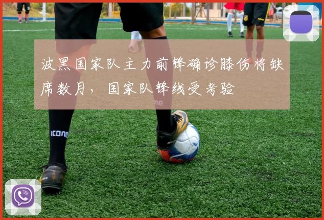 波黑国家队主力前锋确诊膝伤将缺席数月，国家队锋线受考验